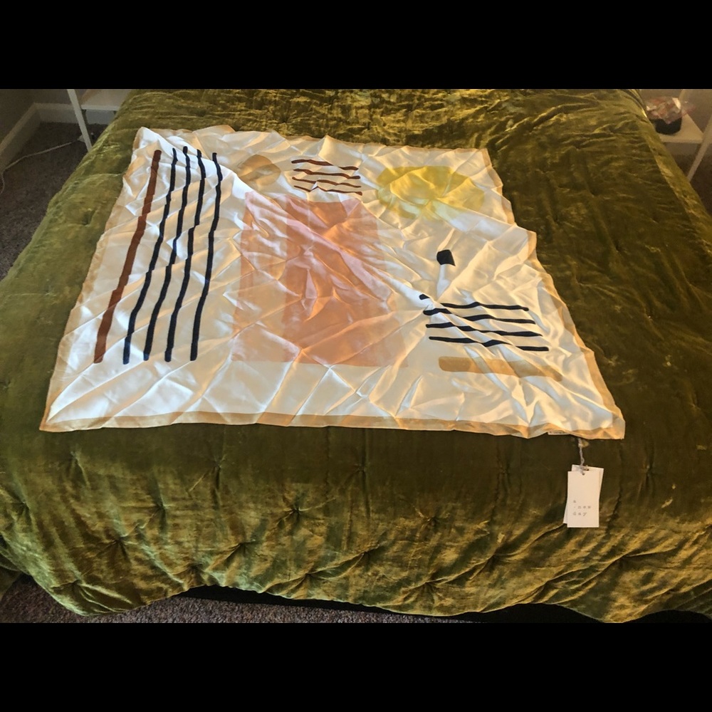 A New Day Satin Scarf